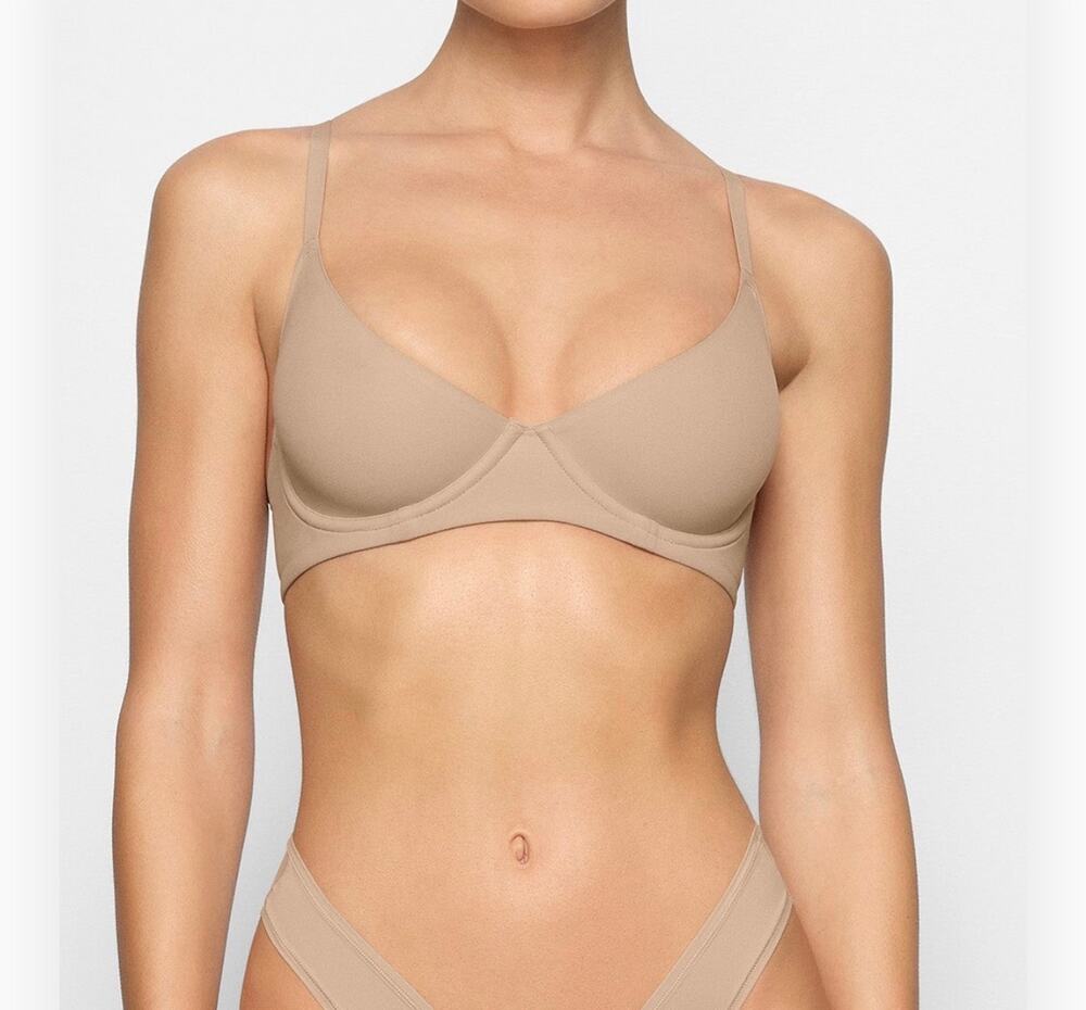 Skims Weightless Demi bra clay 40H